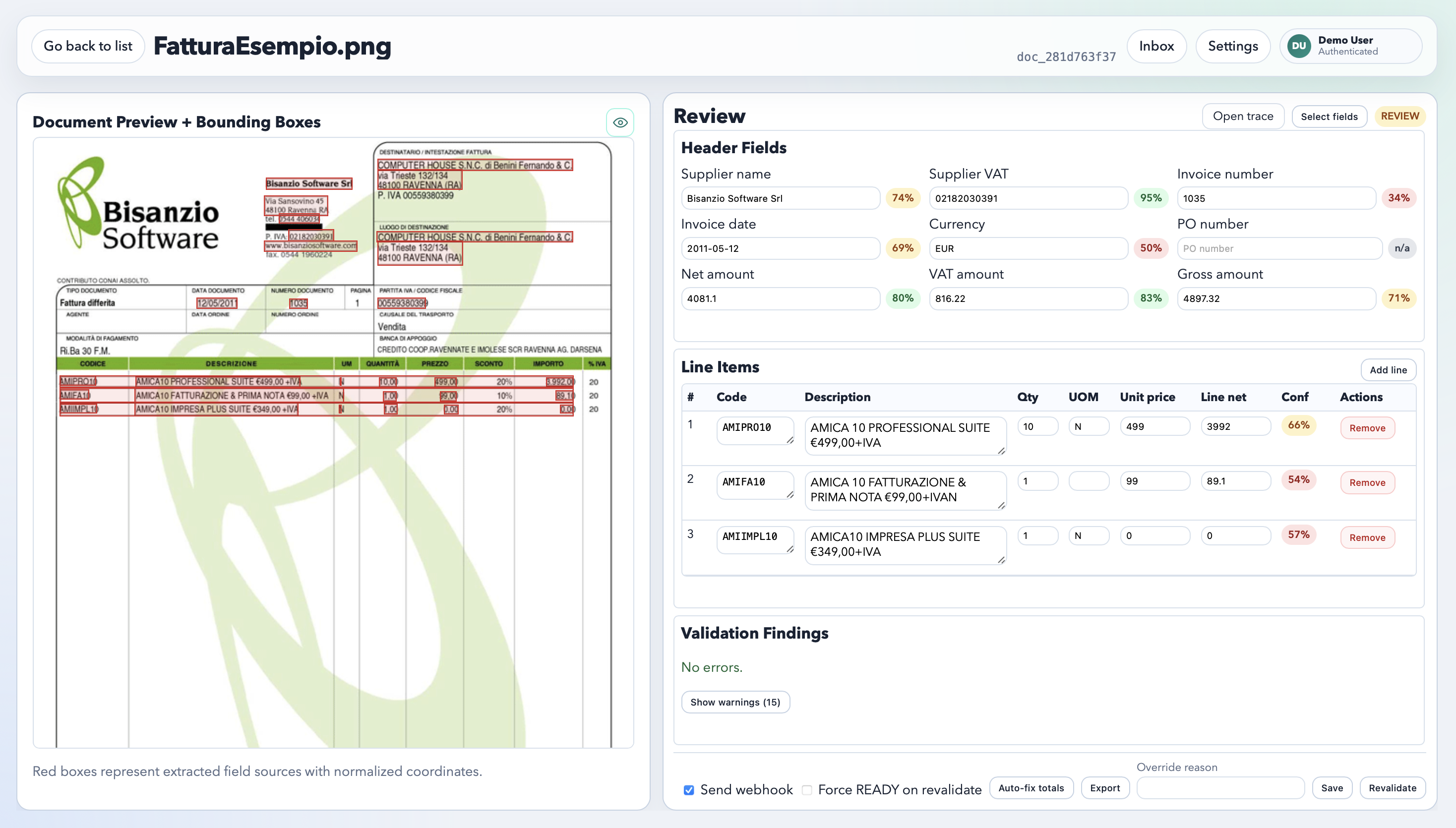 Invoice OCR for AP Teams